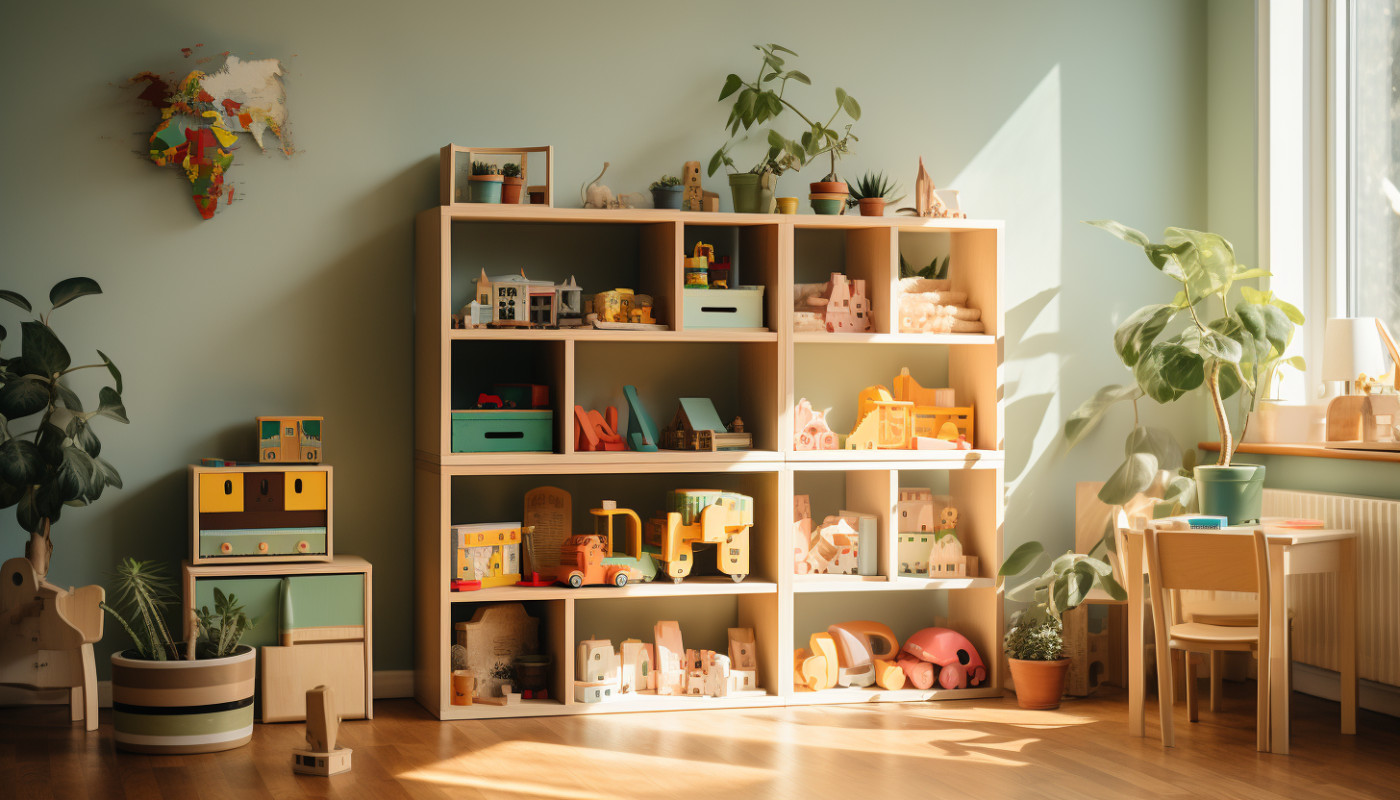 L'importanza dell'ordine nel metodo Montessori: come disporre i giochi educativi in camera dei bambini